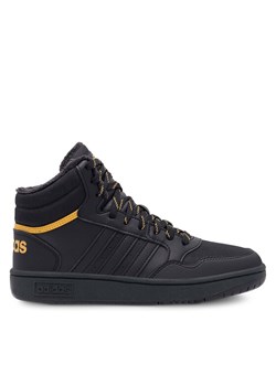 adidas Sneakersy Hoops Mid 3.0 K IF7736 Czarny ze sklepu MODIVO w kategorii Buty sportowe dziecięce - zdjęcie 182668680