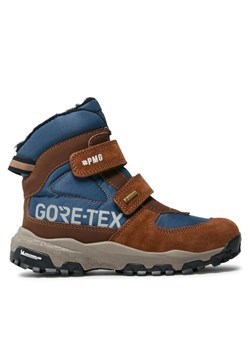 Primigi Kozaki GORE-TEX 4924111 S Brązowy ze sklepu MODIVO w kategorii Buty zimowe dziecięce - zdjęcie 182668683