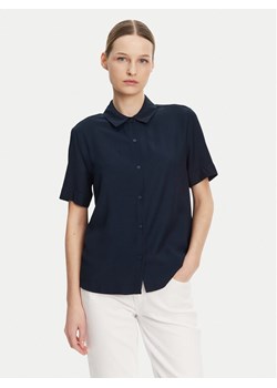Tommy Hilfiger Koszula WW0WW44683 Granatowy Relaxed Fit ze sklepu MODIVO w kategorii Koszule damskie - zdjęcie 182668744