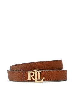 Lauren Ralph Lauren Pasek Damski 412912038002 Brązowy ze sklepu MODIVO w kategorii Paski damskie - zdjęcie 182668751