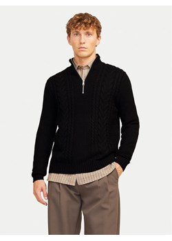 Jack&Jones Sweter Craig 12260826 Czarny Regular Fit ze sklepu MODIVO w kategorii Swetry męskie - zdjęcie 182668783