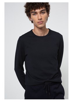 Hugo Sweter San Paolo 2 50435679 Granatowy Regular Fit ze sklepu MODIVO w kategorii Swetry męskie - zdjęcie 182669031