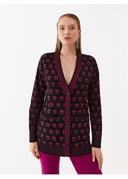 Pinko Kardigan 101562 A112 Czarny Regular Fit ze sklepu MODIVO w kategorii Swetry damskie - zdjęcie 182669032