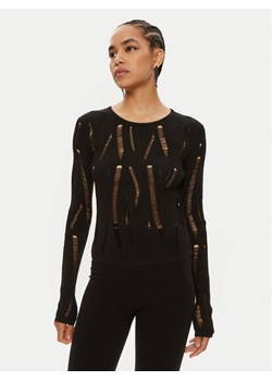 Patrizia Pepe Sweter 8K0226/K194-K103 Czarny Slim Fit ze sklepu MODIVO w kategorii Swetry damskie - zdjęcie 182669104