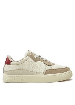 Calvin Klein Jeans Sneakersy Classic Cupsole Mg Wmm YM0YM01153 Biały ze sklepu MODIVO w kategorii Buty sportowe męskie - zdjęcie 182669140