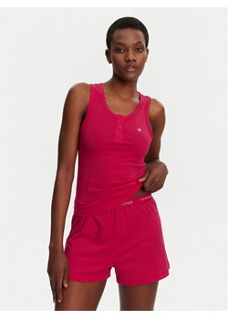 Tommy Hilfiger Piżama UW0UW05890 Różowy Regular Fit ze sklepu MODIVO w kategorii Piżamy damskie - zdjęcie 182669171