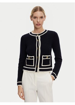 Luisa Spagnoli Kardigan Macori 58615 Czarny Slim Fit ze sklepu MODIVO w kategorii Swetry damskie - zdjęcie 182669223
