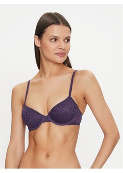 Calvin Klein Underwear Biustonosz z fiszbiną 000QF6875E Fioletowy ze sklepu MODIVO w kategorii Biustonosze - zdjęcie 182669251