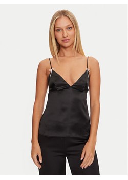 Guess Koszulka piżamowa O4BH00 WGIN0 Czarny Regular Fit ze sklepu MODIVO w kategorii Piżamy damskie - zdjęcie 182669272