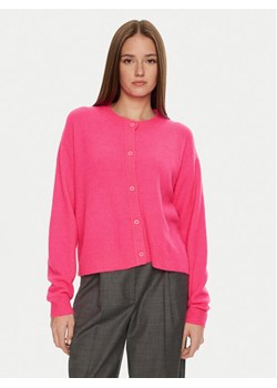American Vintage Kardigan Damsville DAM19EH24 Różowy Loose Fit ze sklepu MODIVO w kategorii Swetry damskie - zdjęcie 182669281
