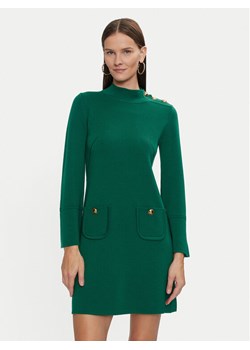Luisa Spagnoli Sukienka dzianinowa Melodiosa 58421 Zielony Regular Fit ze sklepu MODIVO w kategorii Sukienki - zdjęcie 182669350