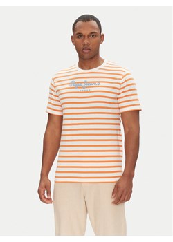 Pepe Jeans T-Shirt PM509407 Biały Regular Fit ze sklepu MODIVO w kategorii T-shirty męskie - zdjęcie 182669470