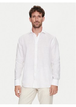 Bugatti Koszula 9150 58540A Biały Slim Fit ze sklepu MODIVO w kategorii Koszule męskie - zdjęcie 182669483