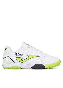 Joma Buty do piłki nożnej Toledo Jr 2502 TOJS2502TF Biały ze sklepu MODIVO w kategorii Buty sportowe dziecięce - zdjęcie 182669492