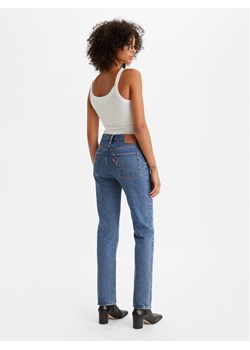 Levi's® Jeansy 501® 12501-0438 Granatowy Straight Fit ze sklepu MODIVO w kategorii Jeansy damskie - zdjęcie 182669701
