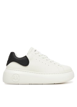Armani Exchange Sneakersy XDX188 XV937 N480 Biały ze sklepu MODIVO w kategorii Buty sportowe damskie - zdjęcie 182669731