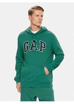 Gap Bluza 868460-00 Zielony Regular Fit ze sklepu MODIVO w kategorii Bluzy męskie - zdjęcie 182669752