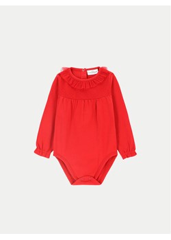 Coccodrillo Body dziecięce ZC4112101EBG Czerwony ze sklepu MODIVO w kategorii Body niemowlęce - zdjęcie 182669772