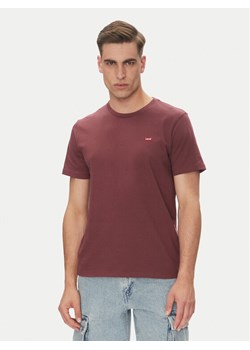 Levi's® T-Shirt Original 56605-0199 Bordowy Standard Fit ze sklepu MODIVO w kategorii T-shirty męskie - zdjęcie 182669903