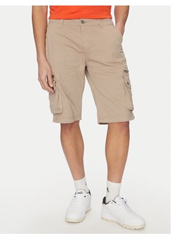 Alpha Industries Szorty materiałowe 136250 Beżowy Regular Fit ze sklepu MODIVO w kategorii Spodenki męskie - zdjęcie 182670020