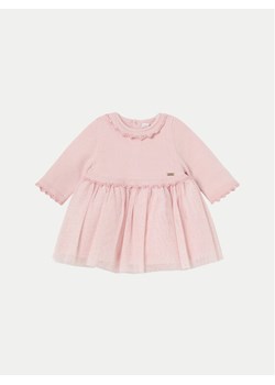 Mayoral Sukienka elegancka 2806 Różowy Regular Fit ze sklepu MODIVO w kategorii Sukienki niemowlęce - zdjęcie 182670074