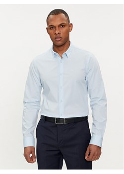 Calvin Klein Koszula K10K110856 Błękitny Slim Fit ze sklepu MODIVO w kategorii Koszule męskie - zdjęcie 182670101
