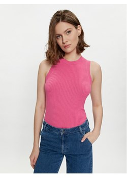 JDY Top Aya 15287501 Różowy Slim Fit ze sklepu MODIVO w kategorii Bluzki damskie - zdjęcie 182670132