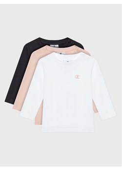 Champion Komplet 3 bluzek 404507 Kolorowy Regular Fit ze sklepu MODIVO w kategorii Kaftaniki i bluzki - zdjęcie 182670183