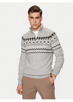 Guess Sweter M4PR59 Z3LQ0 Szary Regular Fit ze sklepu MODIVO w kategorii Swetry męskie - zdjęcie 182670214