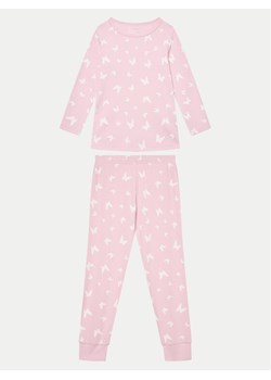 NAME IT Piżama 13232976 Różowy Regular Fit ze sklepu MODIVO w kategorii Piżamy dziecięce - zdjęcie 182670243