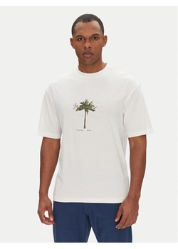 HUGO T-Shirt Duwom 50538972 Écru Relaxed Fit ze sklepu MODIVO w kategorii T-shirty męskie - zdjęcie 182670254