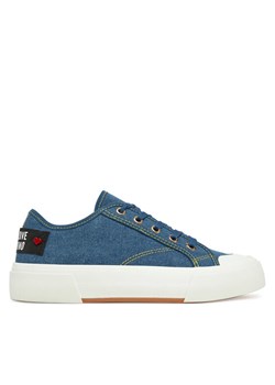 LOVE MOSCHINO Trampki JA15012G1MJO5700 Niebieski ze sklepu MODIVO w kategorii Trampki damskie - zdjęcie 182670292