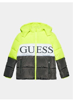 Guess Kurtka puchowa L3BL02 WB240 Kolorowy Regular Fit ze sklepu MODIVO w kategorii Kurtki chłopięce - zdjęcie 182670401