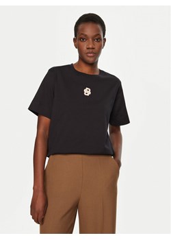 BOSS T-Shirt 50526205 Czarny Regular Fit ze sklepu MODIVO w kategorii Bluzki damskie - zdjęcie 182670424