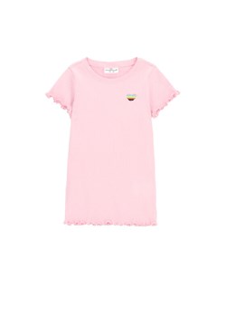 Coccodrillo T-Shirt WC5143204CGK Różowy Slim Fit ze sklepu MODIVO w kategorii Bluzki dziewczęce - zdjęcie 182670441