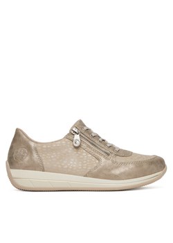 Rieker Sneakersy N1112-60 Złoty ze sklepu MODIVO w kategorii Buty sportowe damskie - zdjęcie 182670484