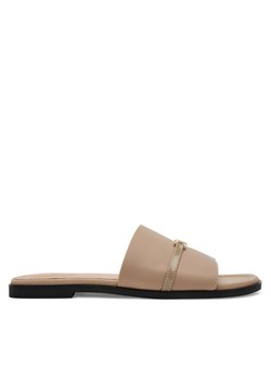 LOVE MOSCHINO Klapki JA28082G1MIM0131 Beżowy ze sklepu MODIVO w kategorii Klapki damskie - zdjęcie 182670522