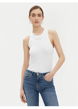 PINKO Top 100822 A2C1 Biały Regular Fit ze sklepu MODIVO w kategorii Bluzki damskie - zdjęcie 182670564