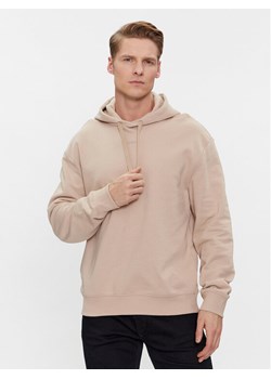 Hugo Bluza Dapo 50486478 Beżowy Relaxed Fit ze sklepu MODIVO w kategorii Bluzy męskie - zdjęcie 182670770