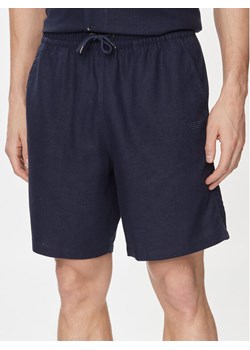 Emporio Armani Underwear Szorty materiałowe 211864 4R467 06935 Granatowy Regular Fit ze sklepu MODIVO w kategorii Spodenki męskie - zdjęcie 182670791