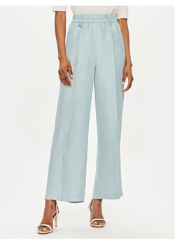 Marella Spodnie materiałowe Papiro 2413131085 Niebieski Relaxed Fit - id: 0000303696375 - marki Marella - 182670852 Marella Spodnie materiałowe Papiro 2413131085 Niebieski Relaxed Fit ze sklepu MODIVO w kategorii Spodnie damskie - zdjęcie 182670852