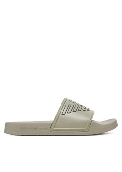 Emporio Armani Klapki XVPS11 XR273 U529 Beżowy ze sklepu MODIVO w kategorii Klapki męskie - zdjęcie 182670854