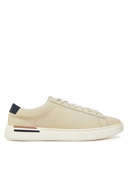 BOSS Sneakersy Clint 50543440 Beżowy ze sklepu MODIVO w kategorii Buty sportowe męskie - zdjęcie 182670880