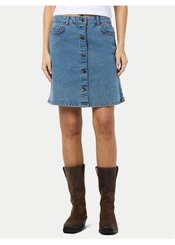 Noisy May Spódnica jeansowa Ronnie 27032521 Niebieski Regular Fit ze sklepu MODIVO w kategorii Spódnice - zdjęcie 182670894