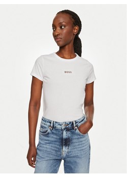 Boss T-Shirt Eventsa 50522945 Biały Regular Fit ze sklepu MODIVO w kategorii Bluzki damskie - zdjęcie 182670903