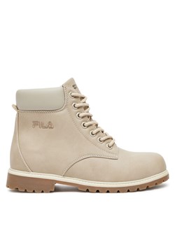 Fila Trapery FFW0219 73111 Szary ze sklepu MODIVO w kategorii Workery damskie - zdjęcie 182670912