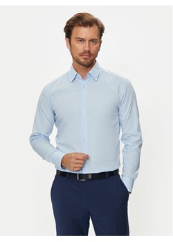 Boss Koszula H-Hank 50519859 Niebieski Slim Fit ze sklepu MODIVO w kategorii Koszule męskie - zdjęcie 182670973