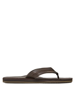Quiksilver Japonki AQYL101302 Brązowy ze sklepu MODIVO w kategorii Klapki męskie - zdjęcie 182671020