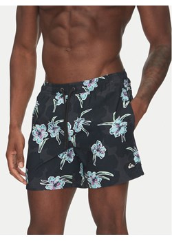Quiksilver Szorty kąpielowe Everyday Straight Volley 15 EQYJV04121 Czarny Regular Fit ze sklepu MODIVO w kategorii Kąpielówki - zdjęcie 182671233