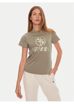 Guess T-Shirt V4BI00 I3Z14 Szary Regular Fit ze sklepu MODIVO w kategorii Bluzki damskie - zdjęcie 182671351